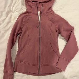 Lululemon Scuba zip hoodie 6 pink